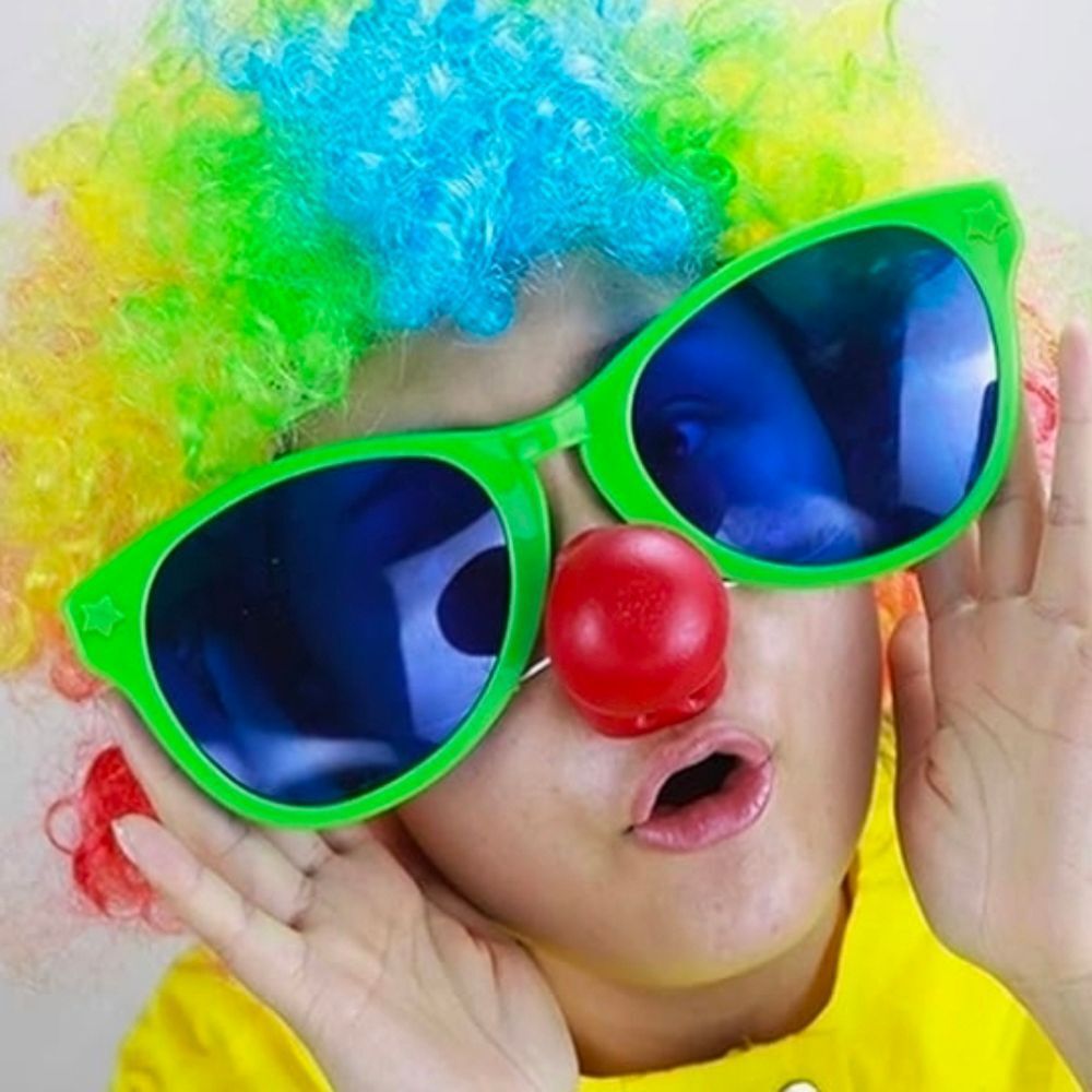 🔺️NIB Green Jumbo Oversized Novelty Party Sunglasses